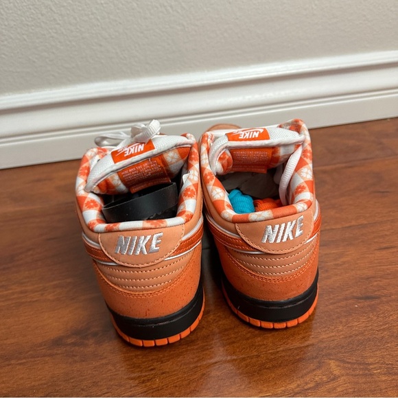 Nike SB Dunk Low Concepts Orange Lobster Size 11 - Picture 3 of 11